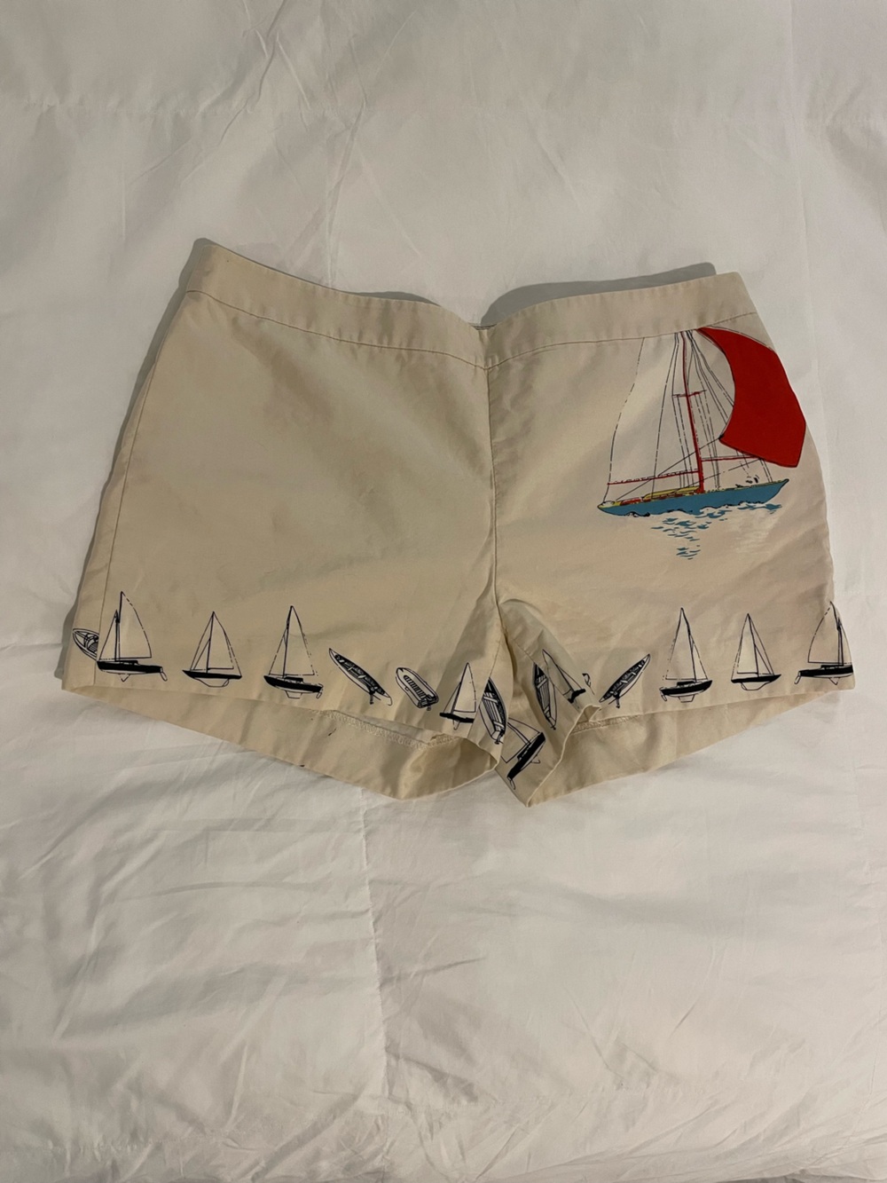 J.Crew Sailboat Printed Shorts – Women’s Size 2